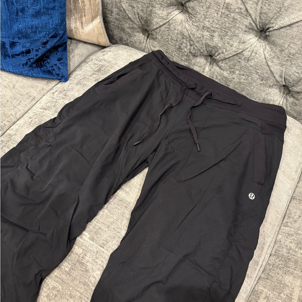 Lululemon Studio Pant Unlined Black - Size 8 (Shortened 25”)